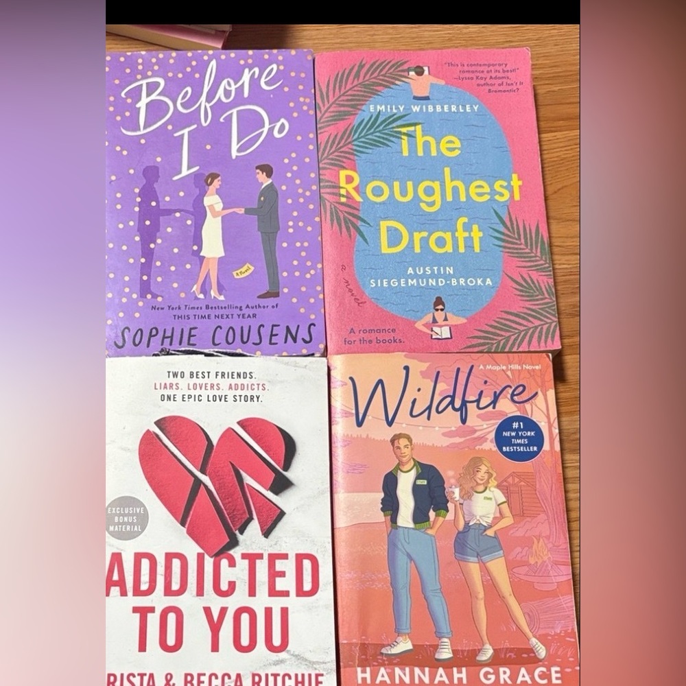 Collection of Colorful Books